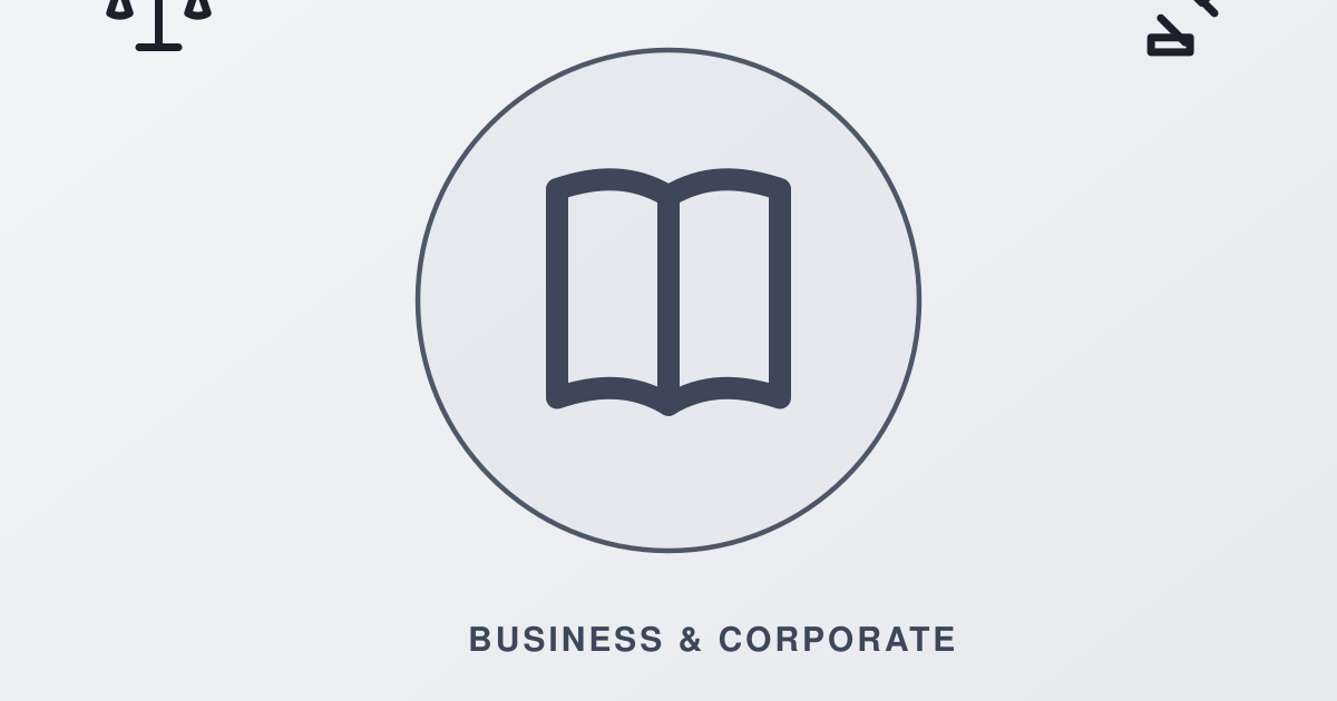 Startup Law Basics Every Founder Should Know